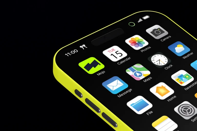 App Icon Iphone Mojo App lime