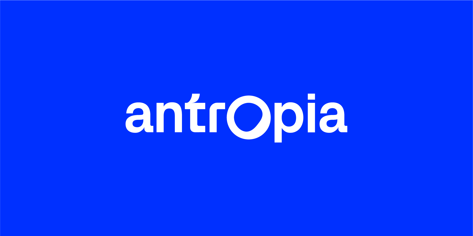 Antropia logo blue